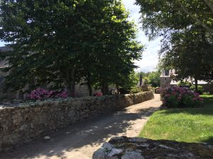 jardin église Kersaint
