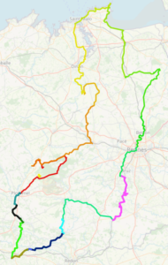 Tracé circuit Ille et Vilaine
